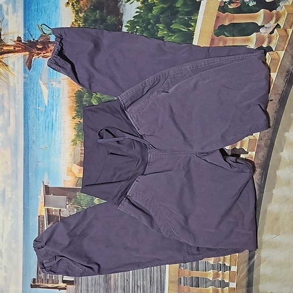 Adidas Purple Pants Adjustable Ankle Size Small - Picture 3 of 7
